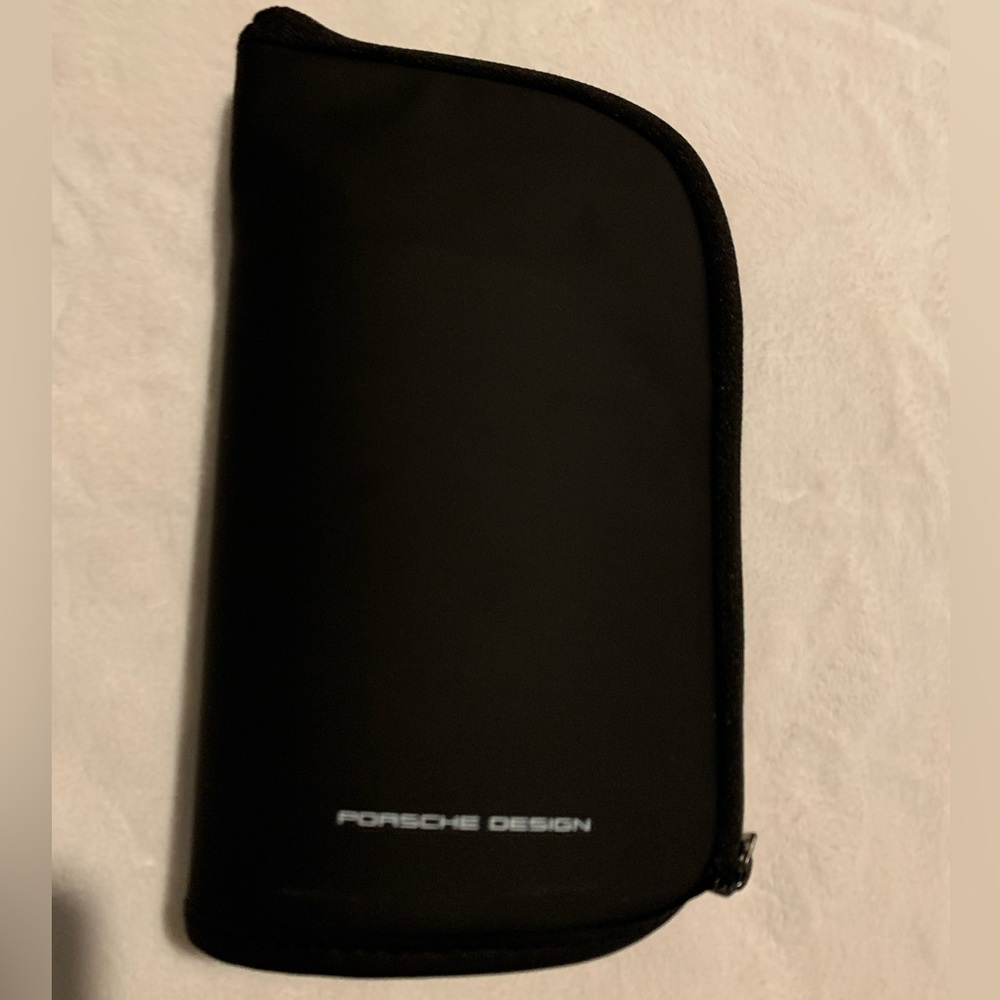 Porsche Design Black Zip Travel Organizer